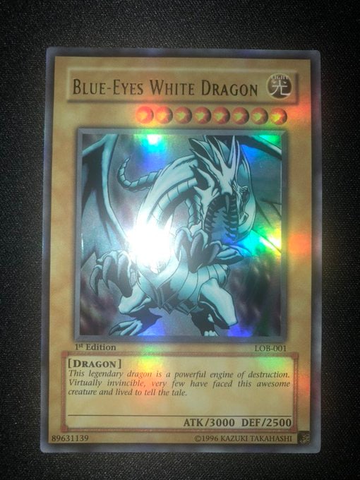 BLUE-EYES WHITE DRAGON /青眼の白龍《1st》[旧ｱｼﾞｱｳﾙﾄﾗ](LOB-001