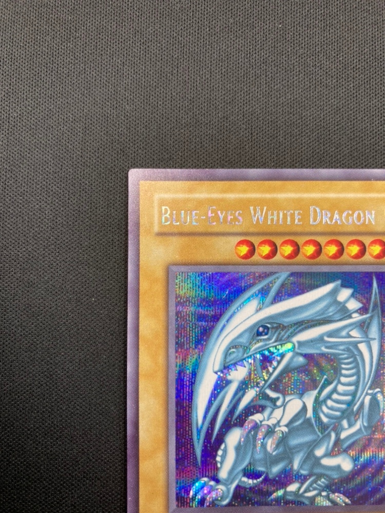 状態B】BLUE-EYES WHITE DRAGON/ 青眼の白龍 《英語》[ｼｰｸﾚｯﾄ