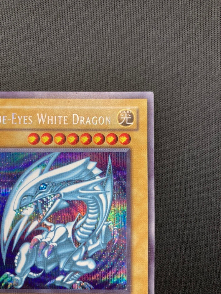 遊戯王 青眼の白龍　DDS-001 DDS-001 青眼の白龍 シークレット シクブル 青眼の白龍