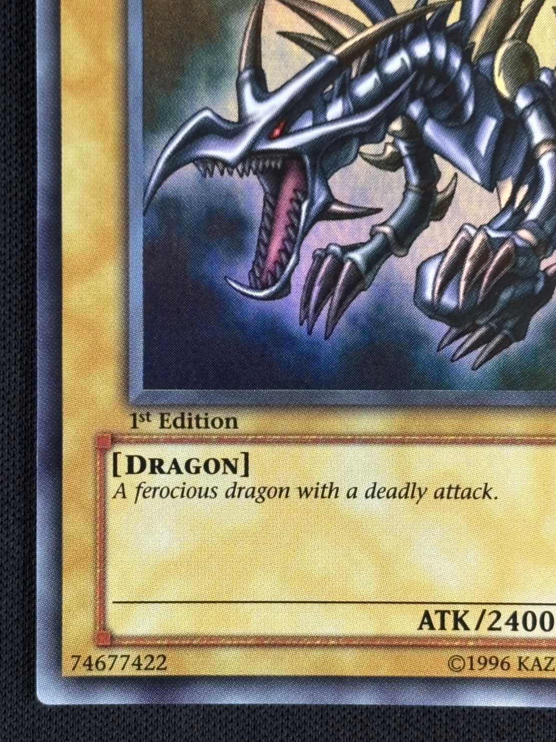 遊戯王　真紅眼の黒竜　1st Edition LOB-070 Amazon.co.jp: 遊戯王カード 英語版 RED-EYES B.DRAGON 真紅眼の