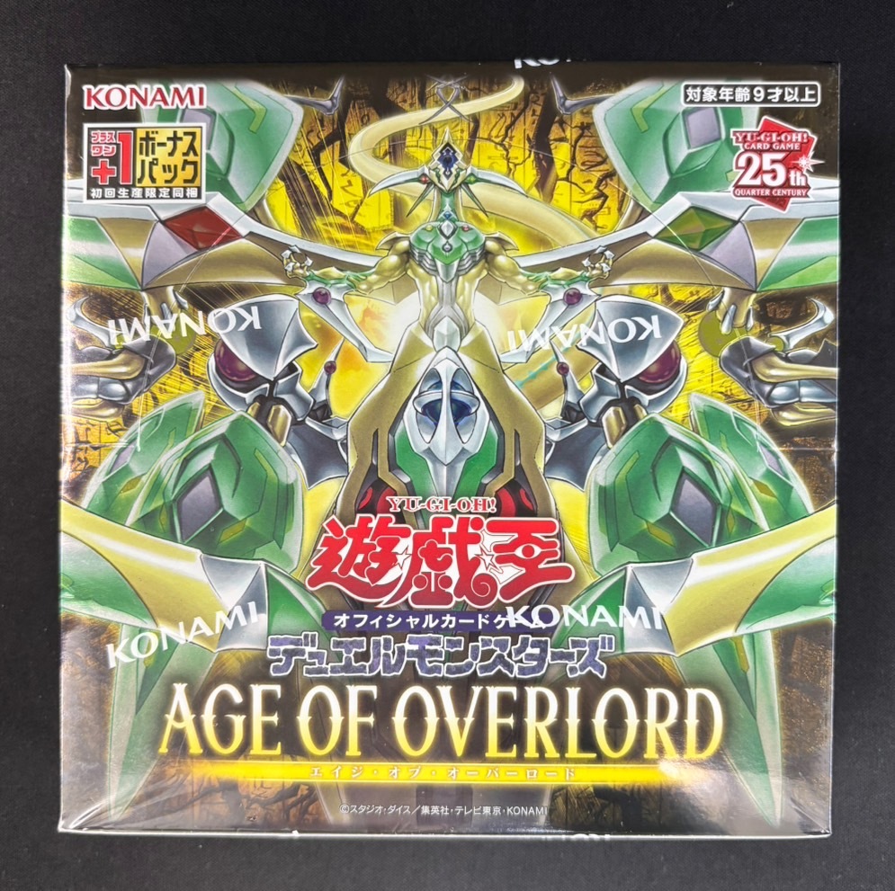 【状態B】AGE OF OVERLORD《+1ボーナスパック付/未開封BOX》