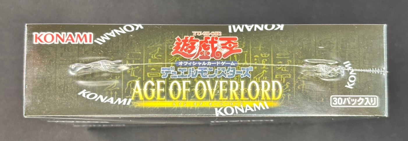 【状態B】AGE OF OVERLORD《+1ボーナスパック付/未開封BOX》