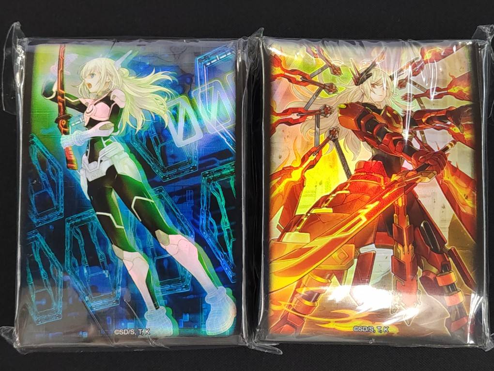 海外スリーブ 閃刀起動-エンゲージ 閃刀姫-カガリ 《70枚×2/未開封》