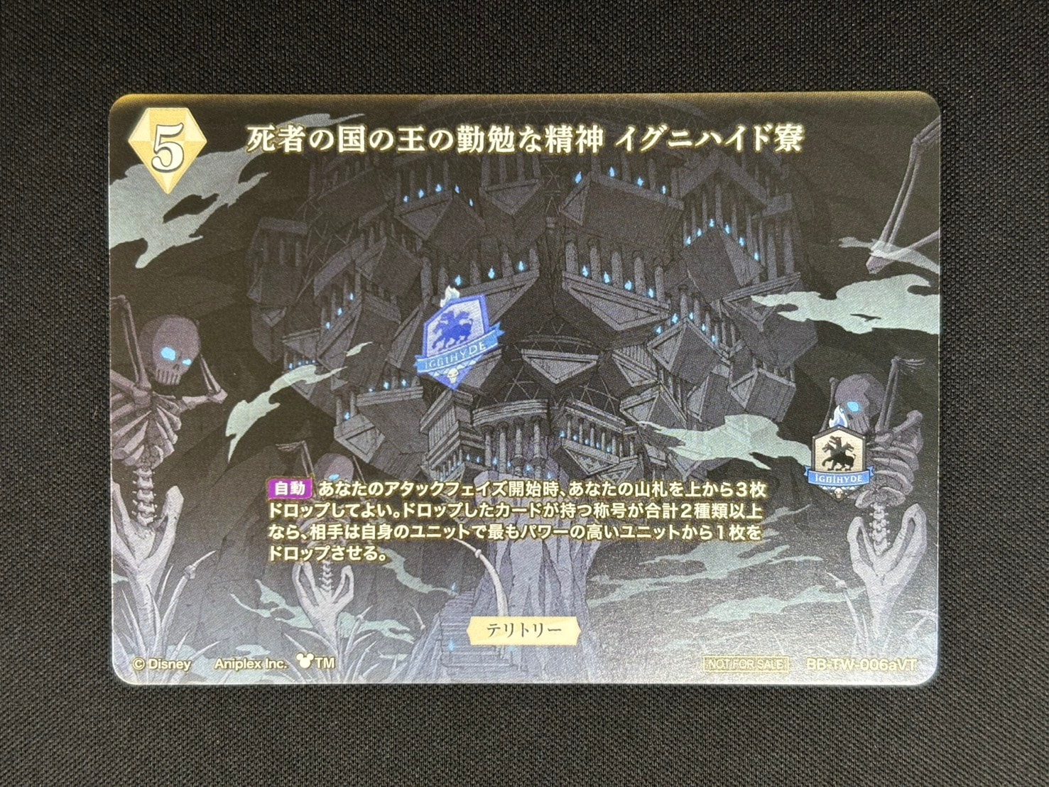 店頭同時出品中】死者の国の王の勤勉な精神 イグニハイド寮(イデア)[VT