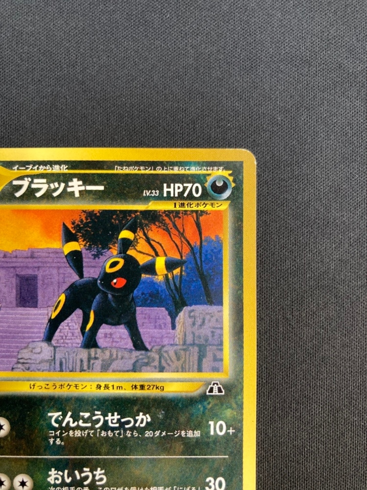【旧裏】ブラッキー LV.33 No.197 プレミアムファイル ポケモンカード 店頭同時出品中】【状態C】ブラッキー Lv.33《旧裏》[](No.197