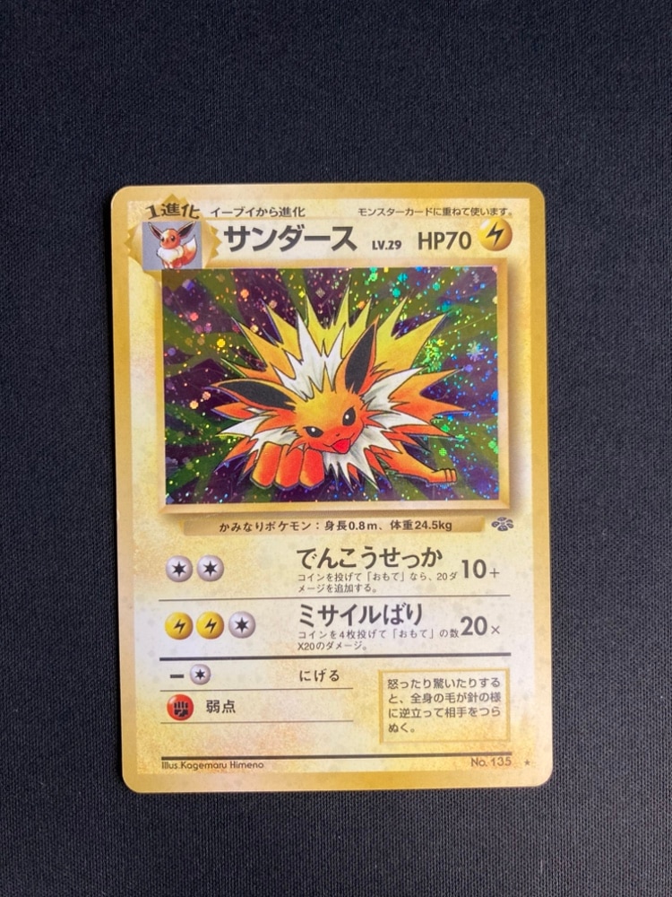 メ*ロ様 サンダース Lv.29 旧裏 ポケモンカード メ*ロ様 サンダース Lv.29 旧裏 ポケモンカード メ*ロ様 サンダース