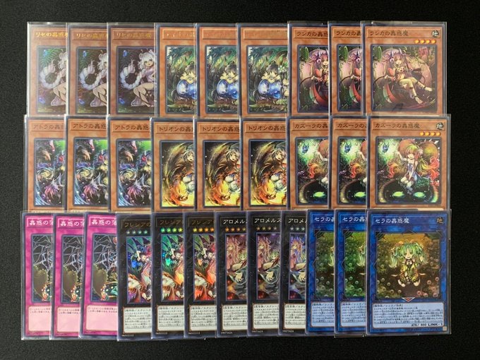 デッキパーツセット販売》蟲惑魔パーツセット | 遊戯王,デッキセット