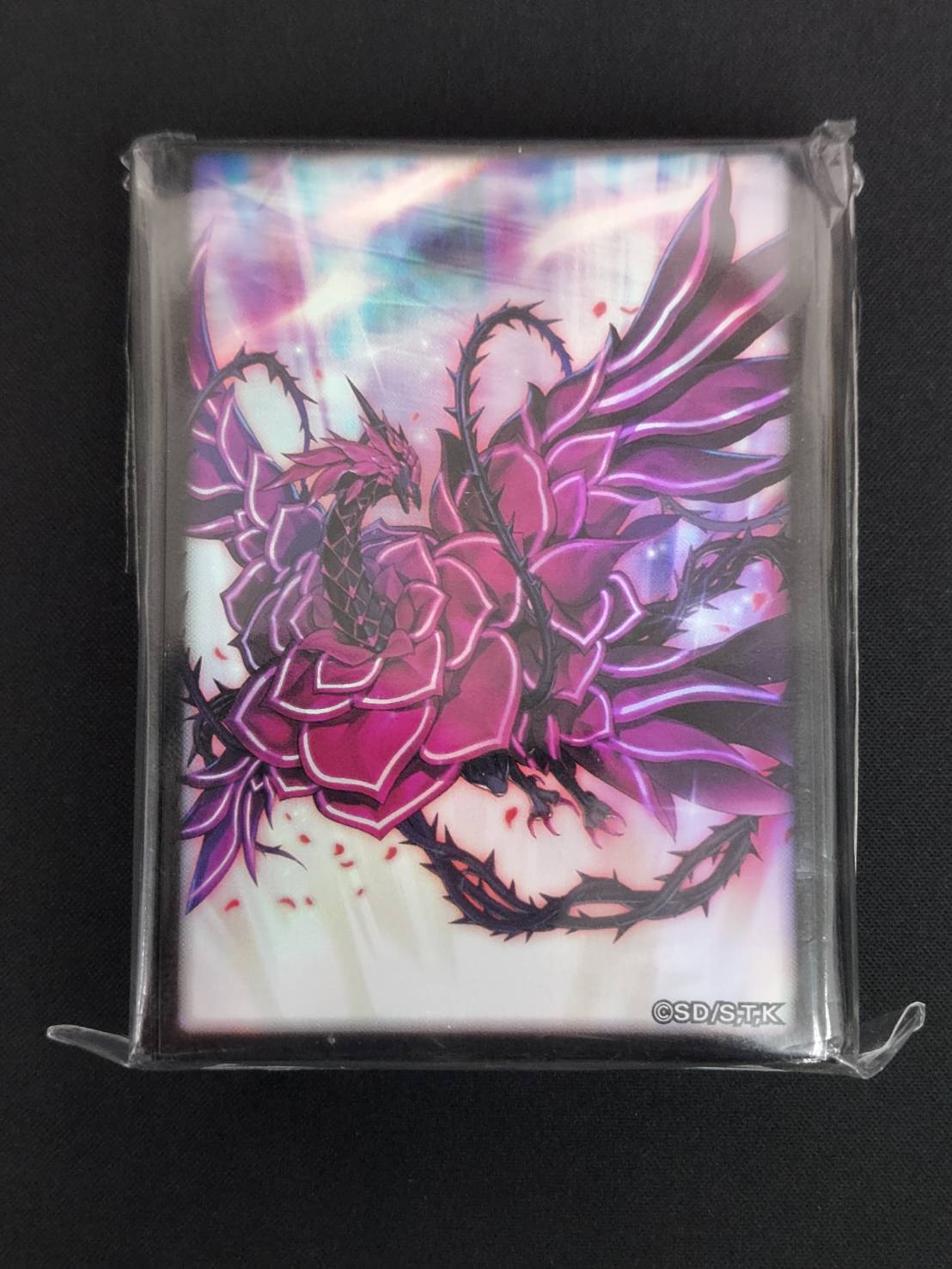 遊戯王 デュエリストカードプロテクター ブラックローズドラゴン 未