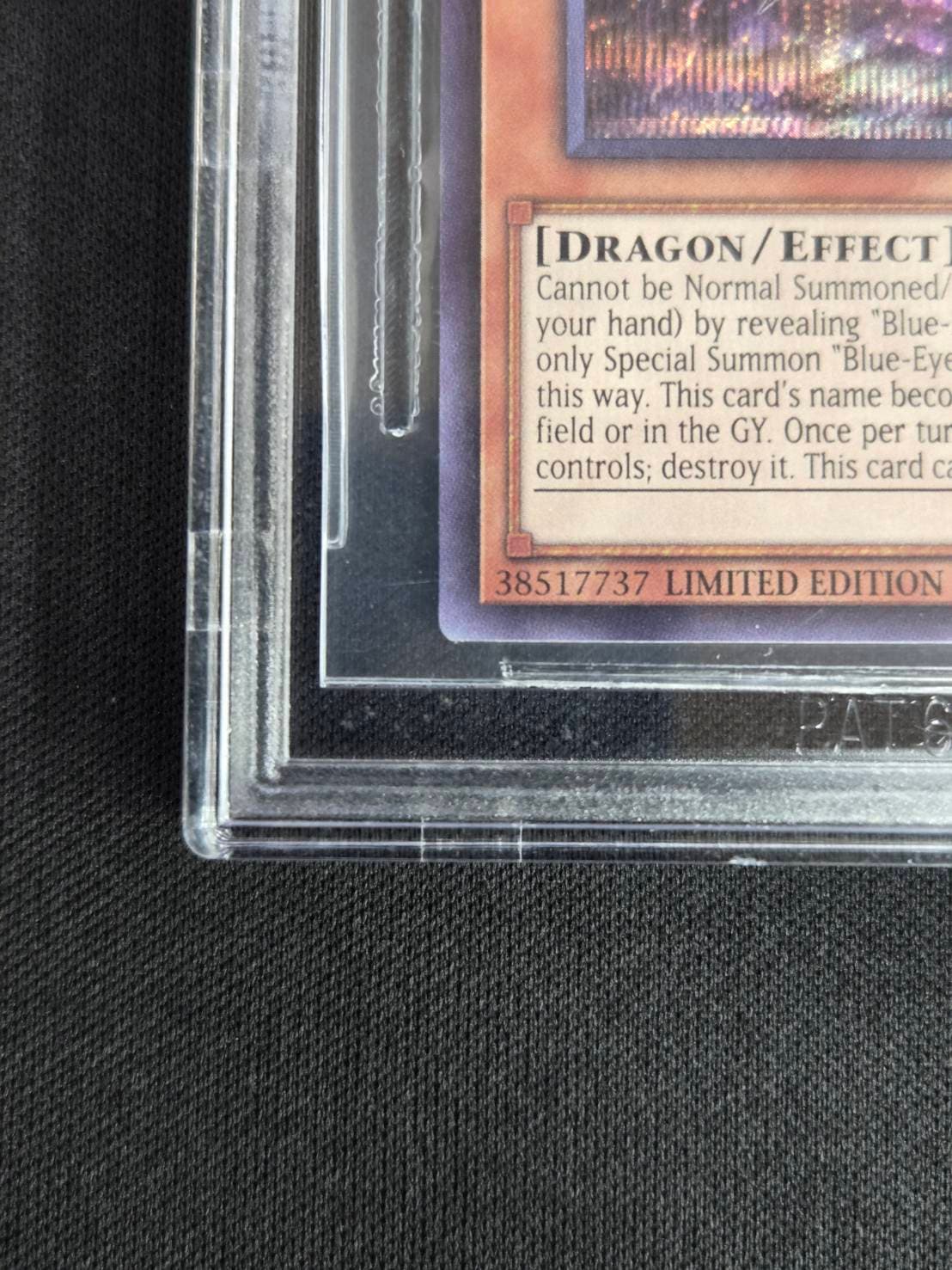 BLUE-EYES ALTERNATIVE WHITE DRAGON/青眼の亜白龍《英語/BGS9.5