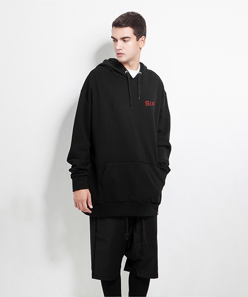 BACK SIDE ZIP HOODIE