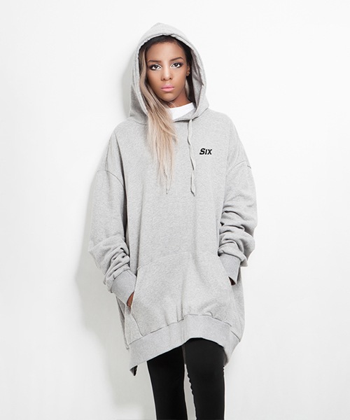 BACK SIDE ZIP HOODIE