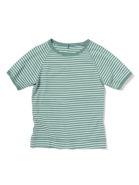 [WOMEN'S] ショートスリーブボーダーラグランTシャツ [2017 Spring/Summer]