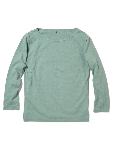 [WOMEN'S] ロングスリーブボートネックTシャツ [2020 Spring]