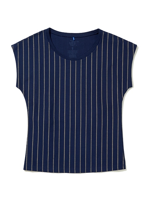 [WOMEN'S] ストライプノースリーブＴシャツ [2019 Spring/Summer]
