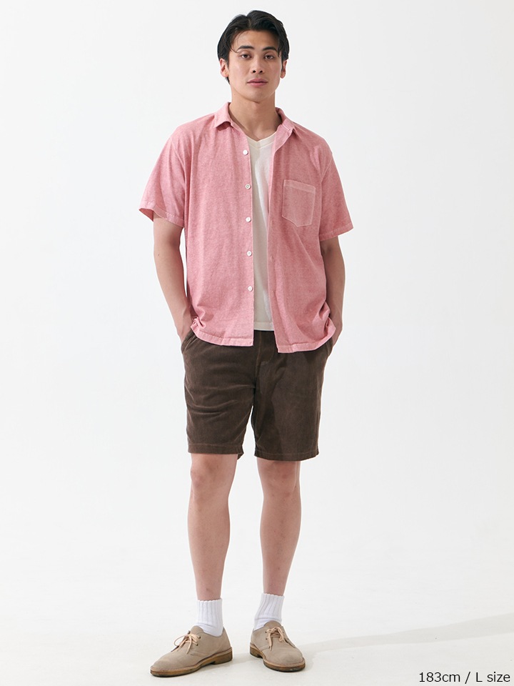 ショートスリーブオープンTシャツ [2026 Spring/Summer]