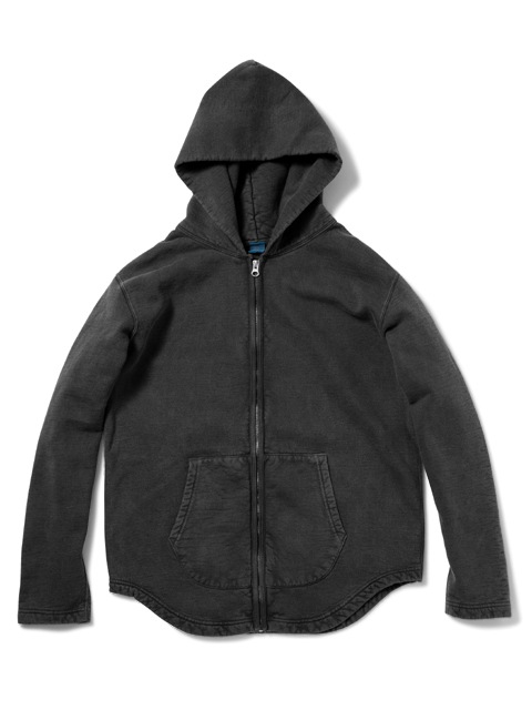 ラフジップフードスウェット [2017 Fall/Winter]