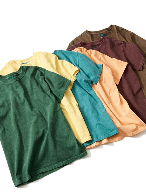 ショートスリーブクルーTシャツ【2025年秋冬限定カラーコレクション】[2025 Fall/Winter]