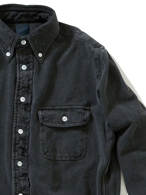 ロングスリーブピケボタンダウンシャツ [2017 Spring]