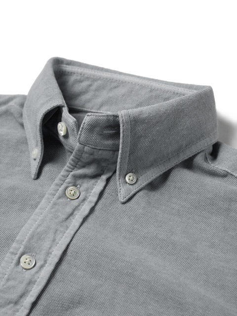 ロングスリーブピケボタンダウンシャツ [2017 Spring]