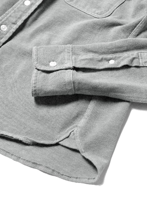 ロングスリーブピケボタンダウンシャツ [2017 Spring]