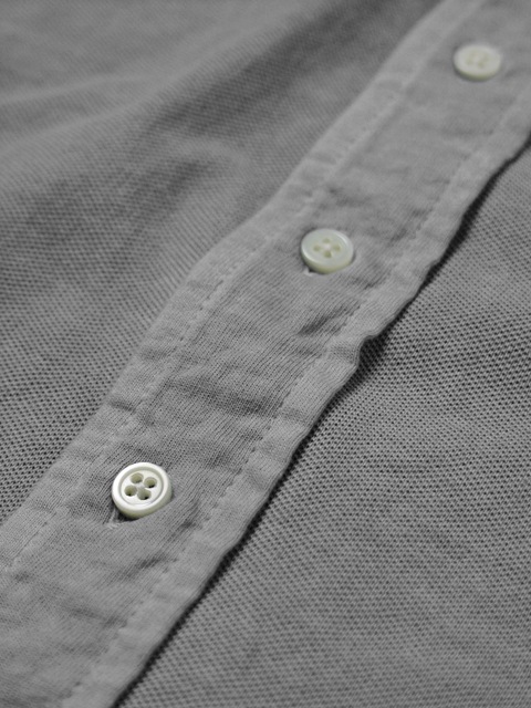 ロングスリーブピケボタンダウンシャツ [2017 Spring]