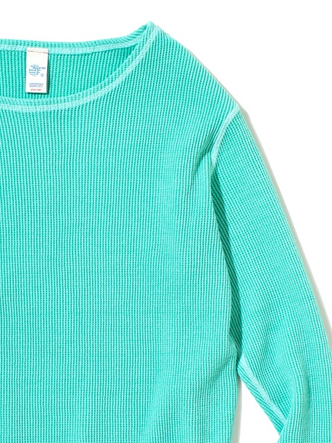 [WOMEN'S] ロングスリーブボートネックサーマルTシャツ [2019 Fall/Winter]