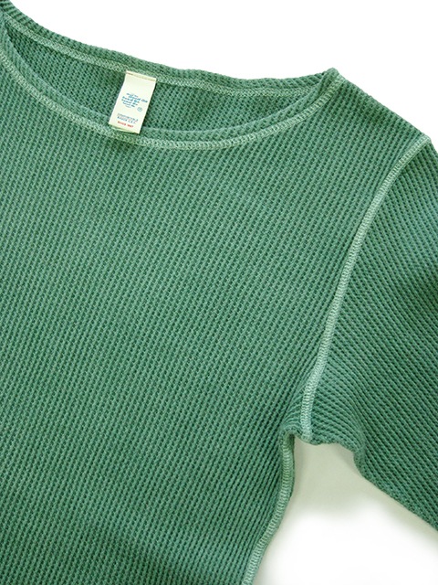 [WOMEN'S] ロングスリーブボートネックサーマルTシャツ [2019 Fall/Winter]