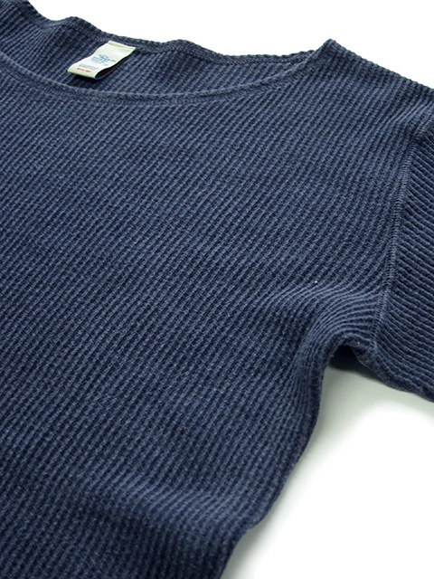 [WOMEN'S] ロングスリーブボートネックサーマルTシャツ [2019 Fall/Winter]