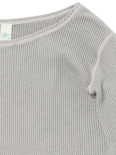 [WOMEN'S] ロングスリーブボートネックサーマルTシャツ [2019 Fall/Winter]