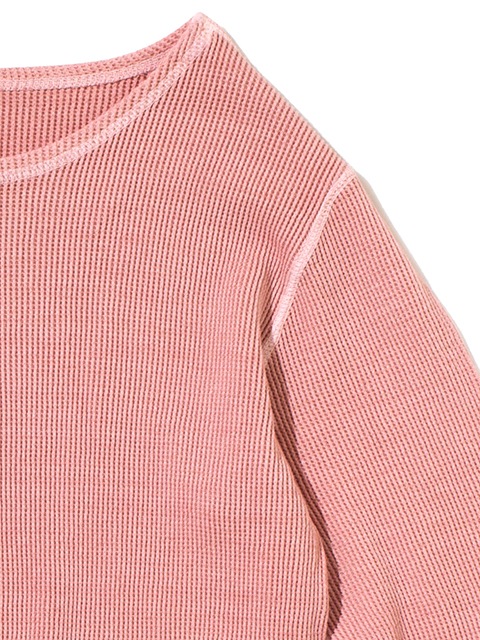 [WOMEN'S] ロングスリーブボートネックサーマルTシャツ [2019 Fall/Winter]