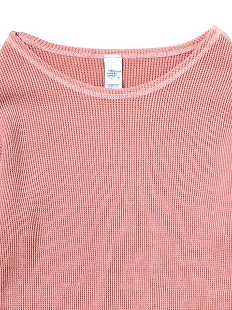 [WOMEN'S] ロングスリーブボートネックサーマルTシャツ [2019 Fall/Winter]