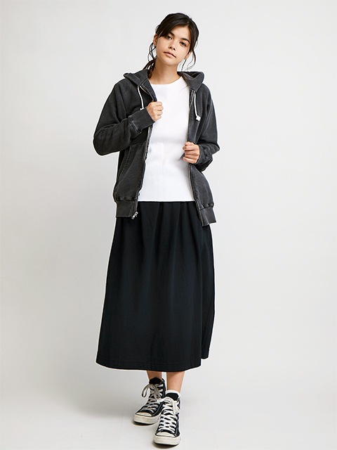 [WOMEN'S] ロングスリーブボートネックサーマルTシャツ [2019 Fall/Winter]