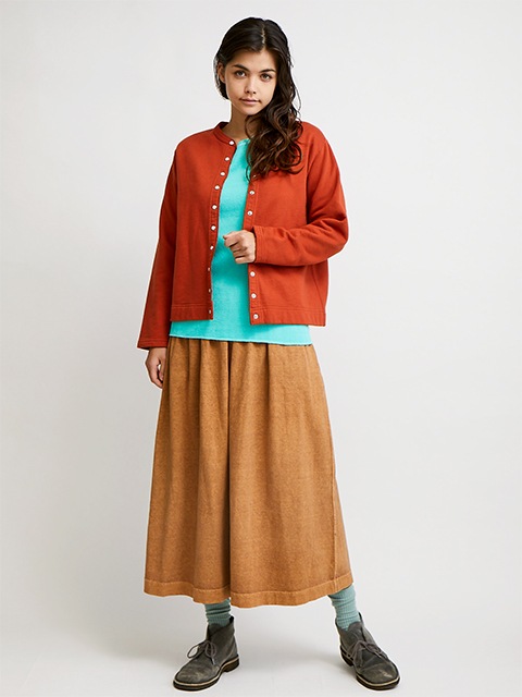 [WOMEN'S] ロングスリーブボートネックサーマルTシャツ [2019 Fall/Winter]