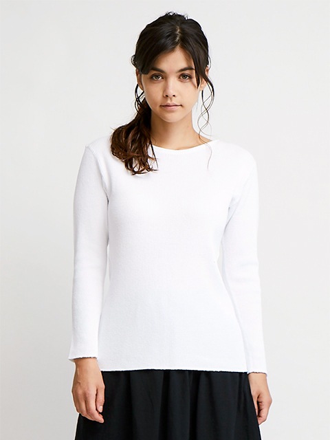 [WOMEN'S] ロングスリーブボートネックサーマルTシャツ [2019 Fall/Winter]