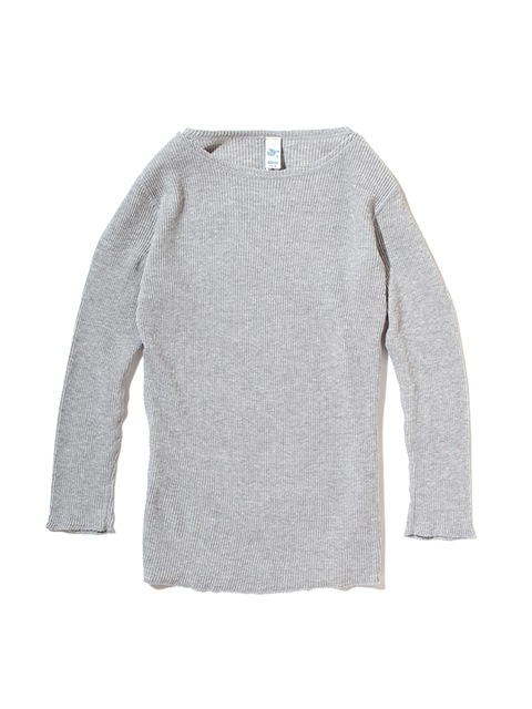 [WOMEN'S] ロングスリーブボートネックサーマルTシャツ [2019 Fall/Winter]