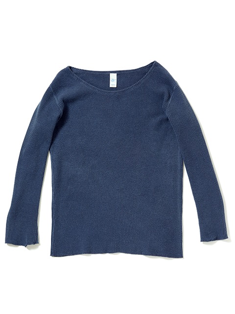 [WOMEN'S] ロングスリーブボートネックサーマルTシャツ [2019 Fall/Winter]