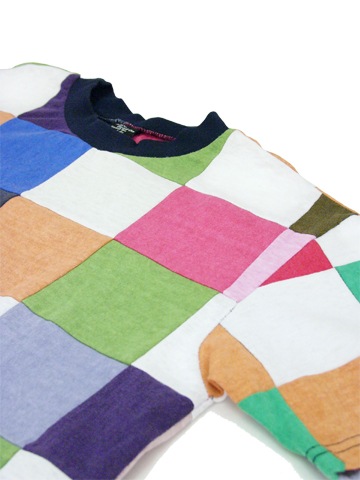 ショートスリーブスクエアパッチワークＴシャツ [2021 Spring/Summer]