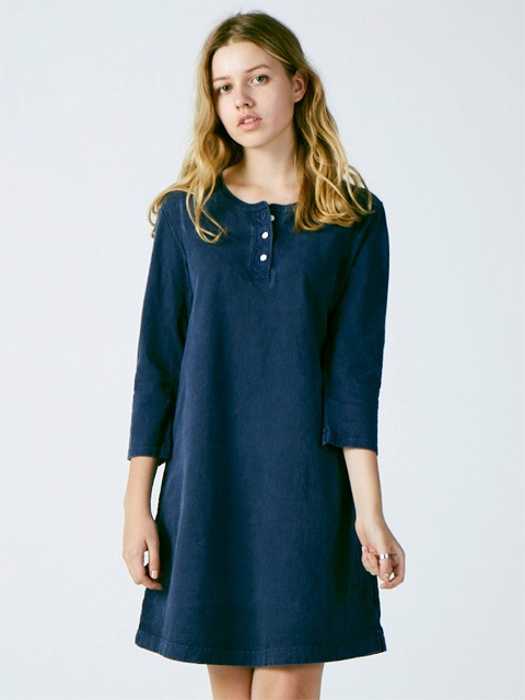 [WOMEN'S] ヘンリーT-ワンピース [2016 Fall/Winter]