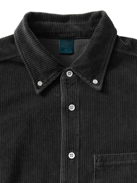 ニットコーデュロイロングスリーブボタンダウンシャツ [2025 Fall/Winter]