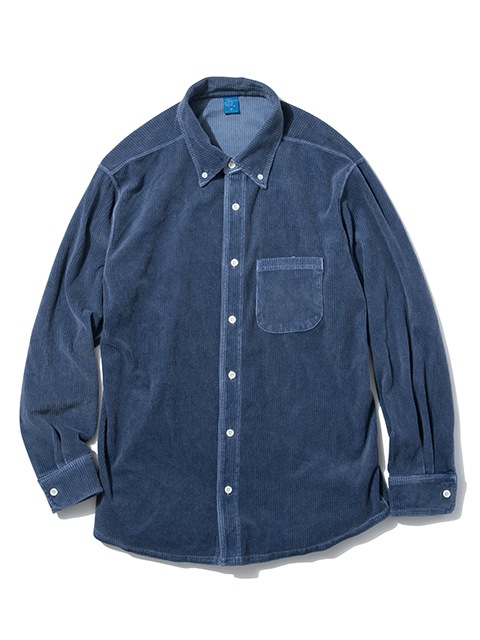 ニットコーデュロイロングスリーブボタンダウンシャツ [2025 Fall/Winter]