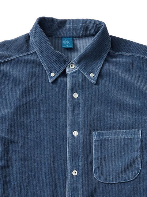 ニットコーデュロイロングスリーブボタンダウンシャツ [2025 Fall/Winter]