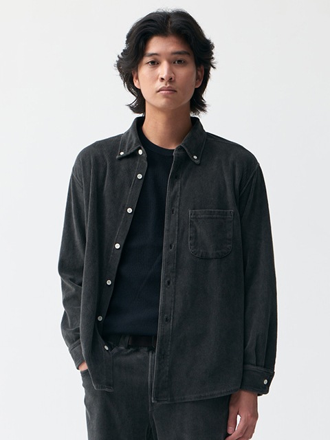 【新品未使用】ルイヴィトン ボタンダウンロングスリーブコーデュロイシャツ 新品未使用】ルイヴィトン ボタンダウンロングスリーブ