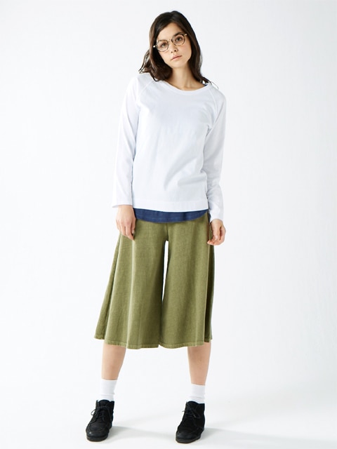 [WOMEN'S] T-ガウチョパンツ [2019 Spring/Summer]