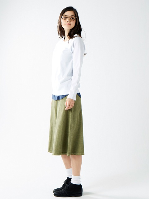 [WOMEN'S] T-ガウチョパンツ [2019 Spring/Summer]