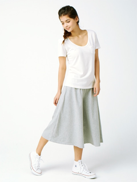 [WOMEN'S] T-ガウチョパンツ [2019 Spring/Summer]