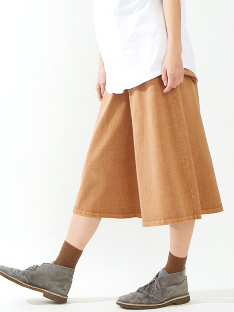 [WOMEN'S] T-ガウチョパンツ [2019 Spring/Summer]