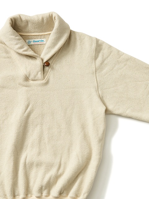 [WOMEN'S] ワンボタンショールカラースウェット [2025 Fall/Winter]