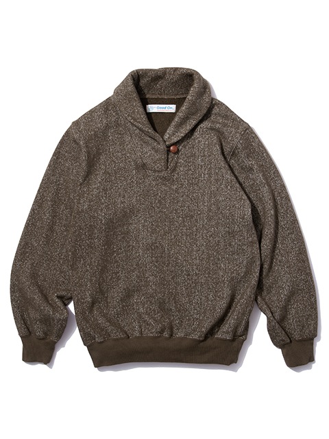 [WOMEN'S] ワンボタンショールカラースウェット [2025 Fall/Winter]