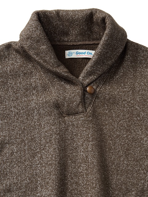 [WOMEN'S] ワンボタンショールカラースウェット [2025 Fall/Winter]