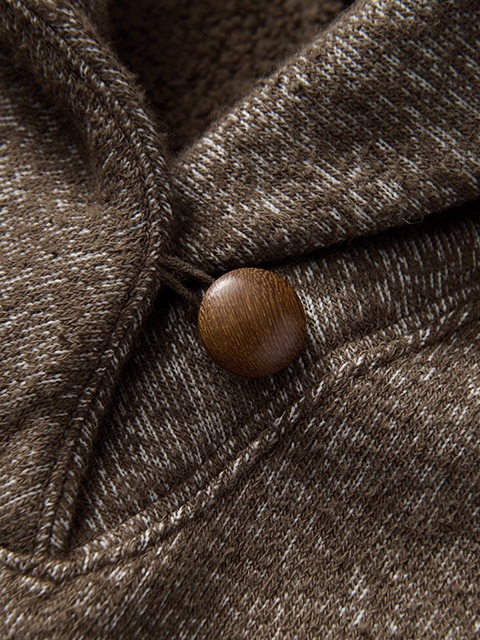 [WOMEN'S] ワンボタンショールカラースウェット [2025 Fall/Winter]